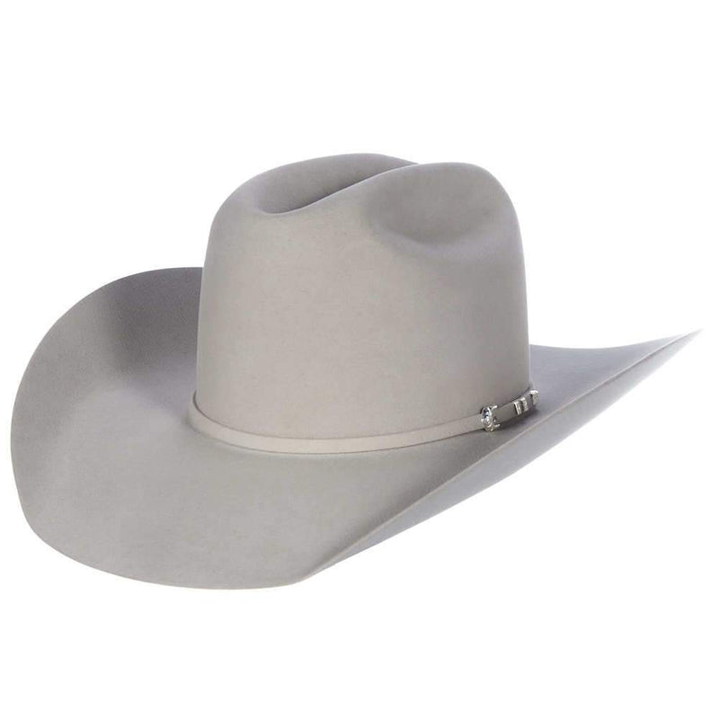 40X Arena Silverbelly 4 1/4" Brim Open Crown Felt Cowboy Hat