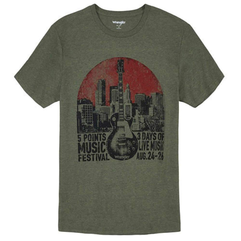 Guitar Sage Heather Tee