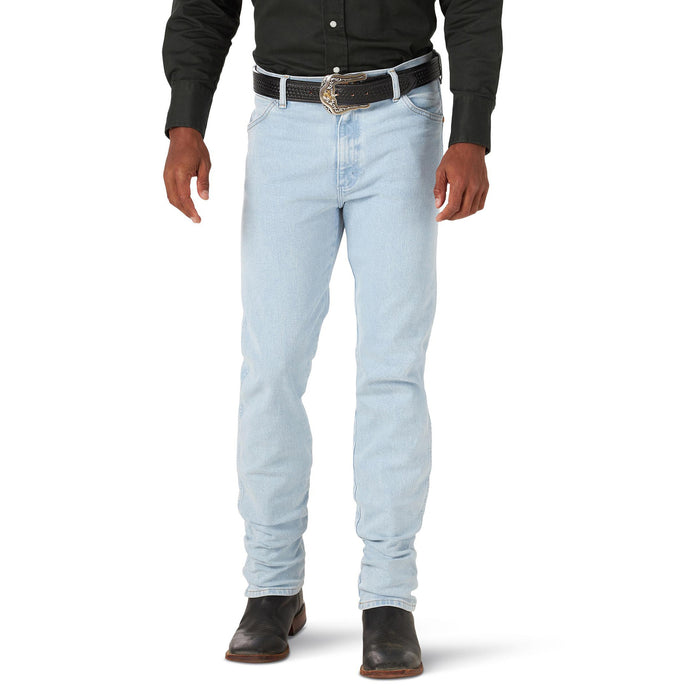 Wrangler Men's Bleach Cowboy Cut Active Flex Jeans