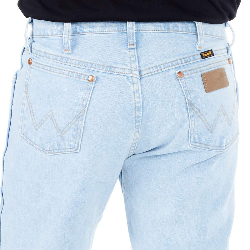 Wrangler Men's Bleach Cowboy Cut Active Flex Jeans