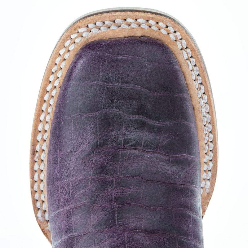 Tin Haul Footwear Kids Purple People Eater with Snappy Sole Cowgirl Boot