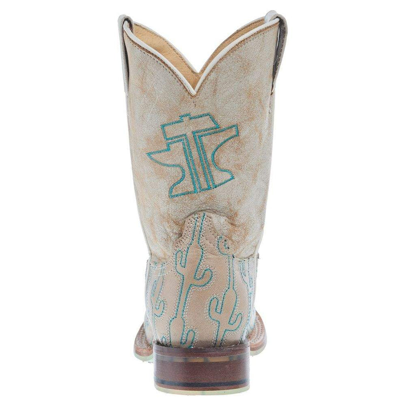 Tin Haul Footwear Kids Cacstitch and Cactus Toss Sole Boot
