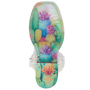 Tin Haul Footwear Kids Cacstitch and Cactus Toss Sole Boot