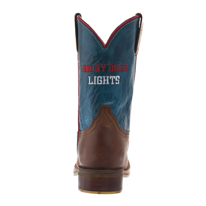 Tin Haul Kid's Footballer Friday Night Lights Sole Square Toe Boot