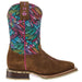 Tin Haul Footwear Little Kids Feathers Top and Hummingbird Sole 8 In Top Boot
