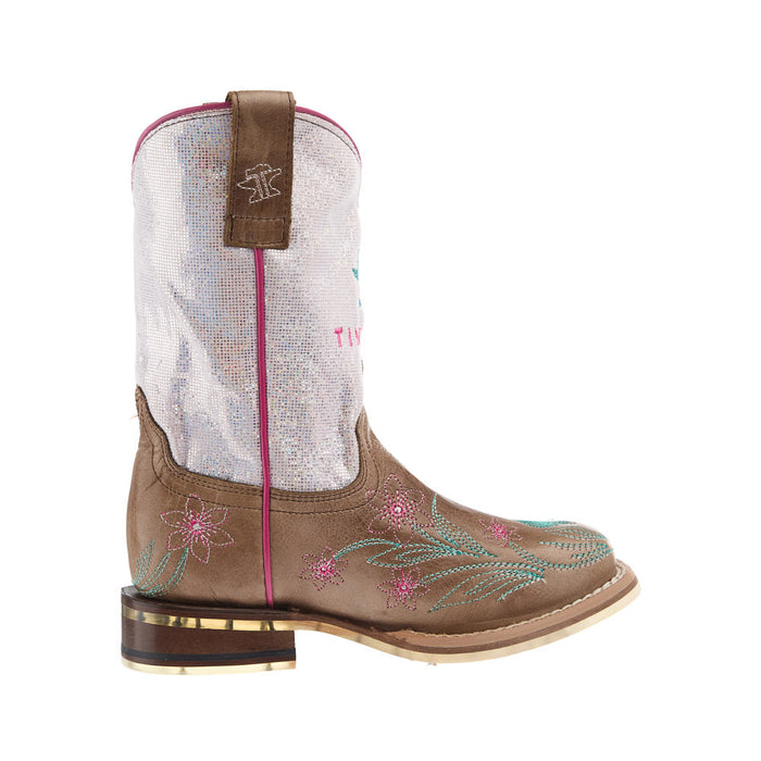 Tin Haul Kid's Don’t Horse Around Sole Square Toe Boot