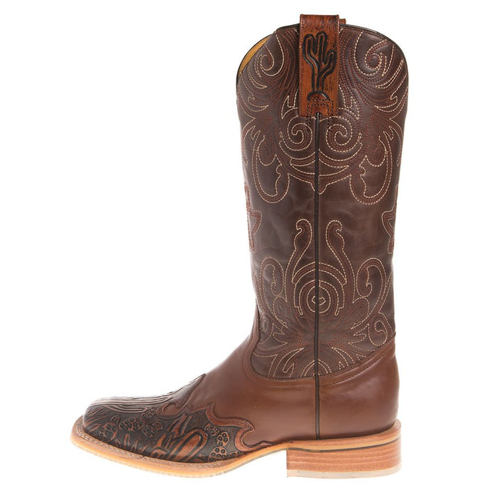 Tin Haul Footwear Women's Cactooled Brown Cowgirl Boots