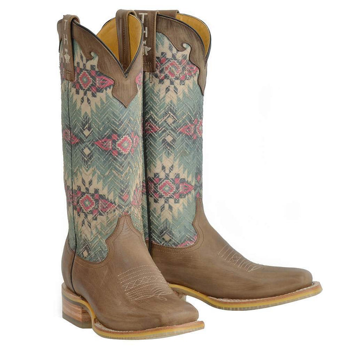 Tin Haul Footwear Women's Brown Southwest Dreamer 13 Top Boot