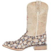 Tin Haul Footwear Women's Cheetah Chick 13 In Top Cheetah Sole Cowgirl Boot