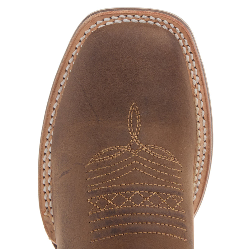 Tin Haul Women`s Brown Vamp 11In Turquoise Top Boot