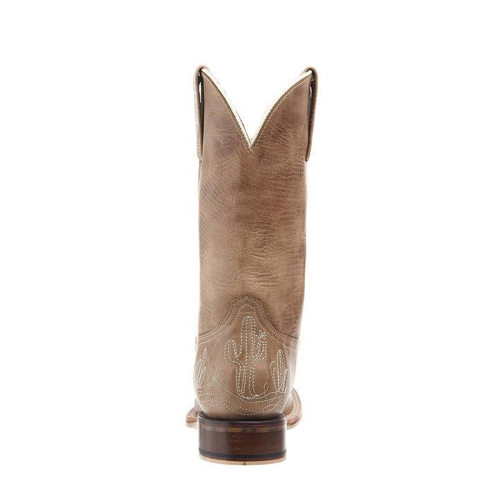 Tin Haul Women's Cactillow Embroidered Vamp 11In Tan Top Boot
