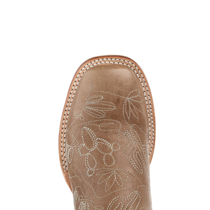 Tin Haul Women's Cactillow Embroidered Vamp 11In Tan Top Boot