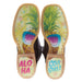 Tin Haul Footwear Womens Aloha Floral Pineapple Sole Boot