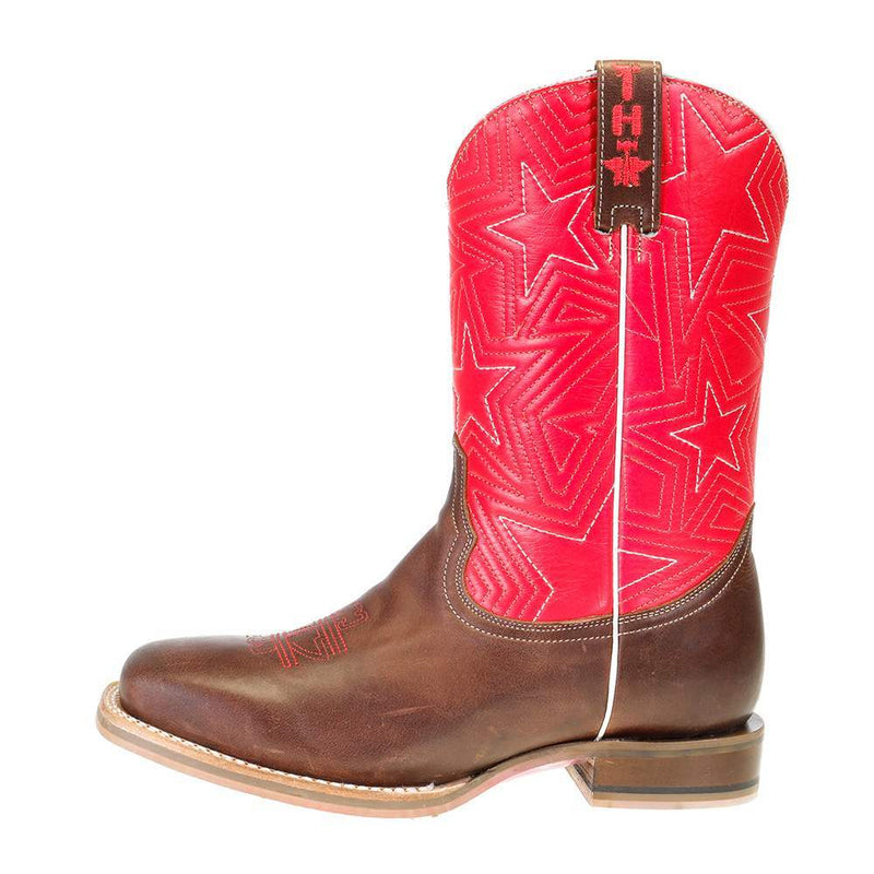 Tin Haul Footwear Youth Puffy Stars Cowgirl Boots