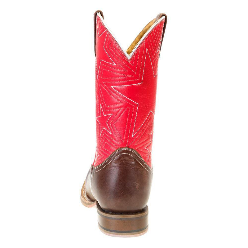 Tin Haul Footwear Youth Puffy Stars Cowgirl Boots