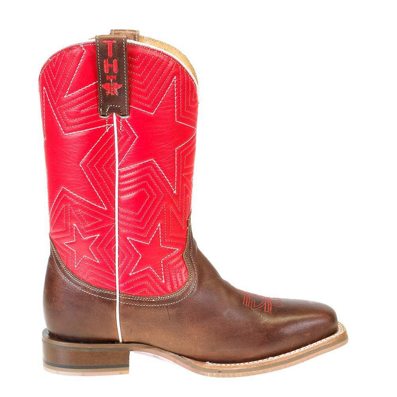 Tin Haul Footwear Youth Puffy Stars Cowgirl Boots