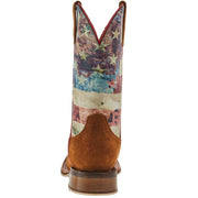 Tin Haul Footwear Youth Little Patirot with Americana Sole Cowboy Boot