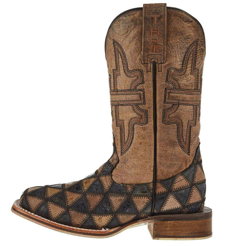Tin Haul Footwear Youth Triangulum with Retro Sole Cowboy Boot