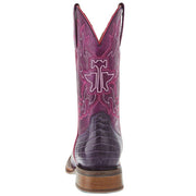 Tin Haul Footwear Youth Purple People Eater with Snappy Sole Cowgirl Boot