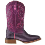 Tin Haul Footwear Youth Purple People Eater with Snappy Sole Cowgirl Boot