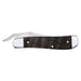 Case Black Curly Oak Wood - Smooth RussLock (71956L SS) Knife