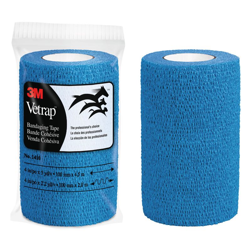 3M Vetrap Bandaging Tape Blue