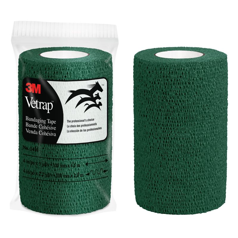 3M Vetrap Bandaging Tape Hunter Green