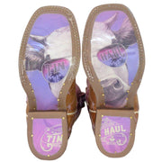 Tin Haul Footwear Kids Don't Touch Cool Moo Sole Boot