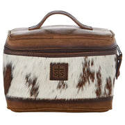 Cowhide Train Case