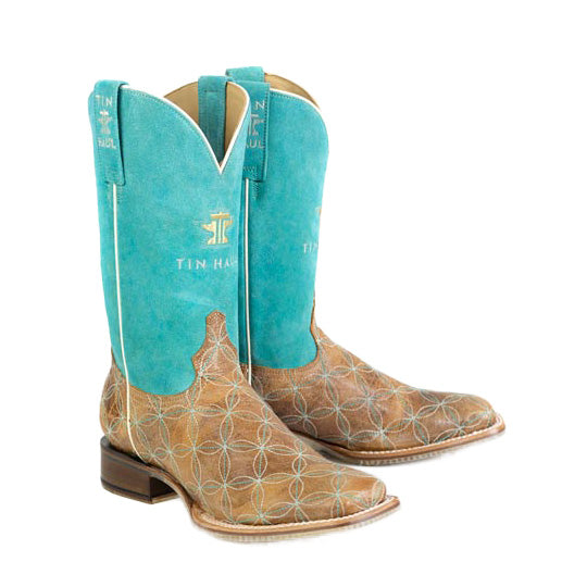 Tin Haul Women`s Dream Weaver Brown Boot