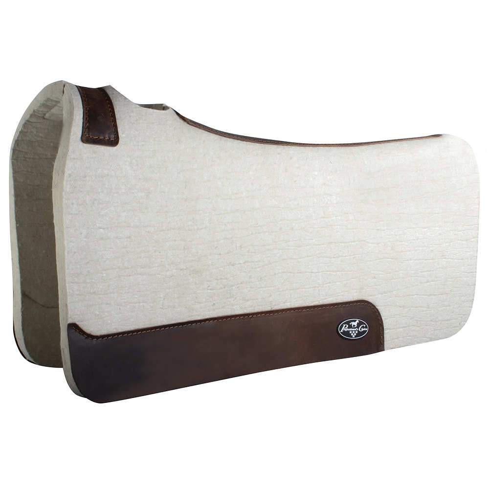 Premium Natural Leather Barrel Pad - 30x28