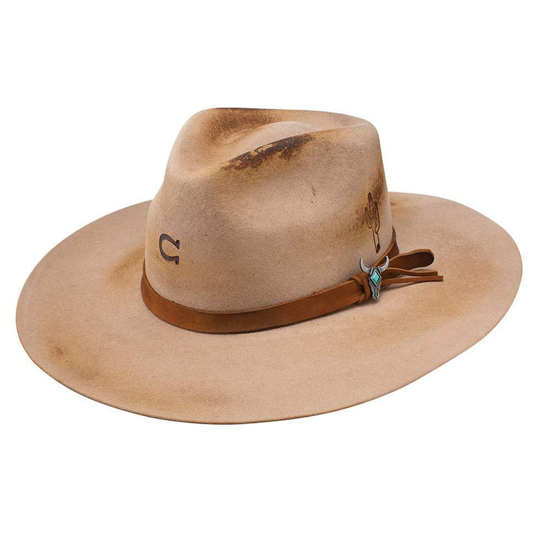 Tan Lakota 3 1/2" Brim Fashion Hat