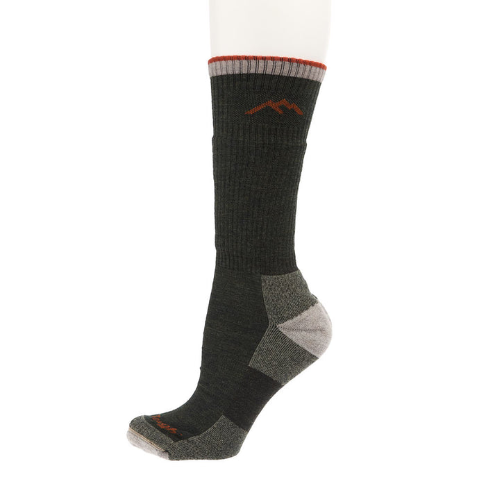 Darn Tough Men's Olive Hiker Boot Midweight Sock