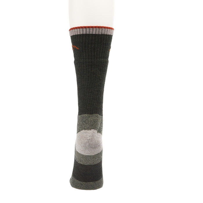 Darn Tough Men's Olive Hiker Boot Midweight Sock