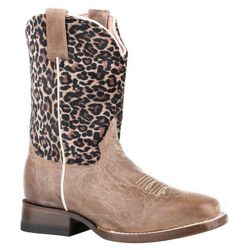 Roper Footwear Youth Cheetah Cowgirl Boots