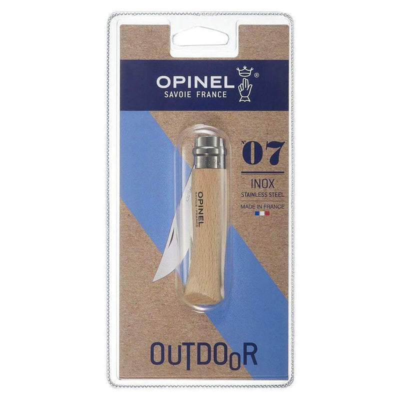 Blister Pack No 7 Stainless Steel Folding Knife 000654