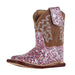 NRS Exclusive Infant Footwear Pink Glitter Cowgirl Boot