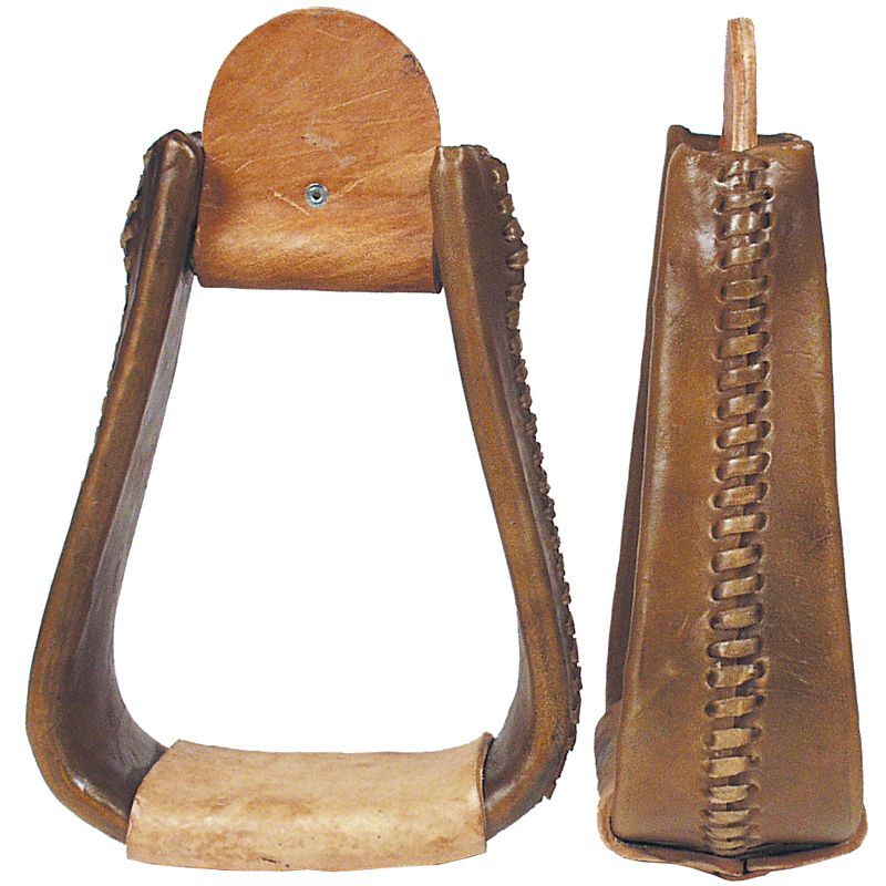 3 in Deep Roper Wood Stirrups