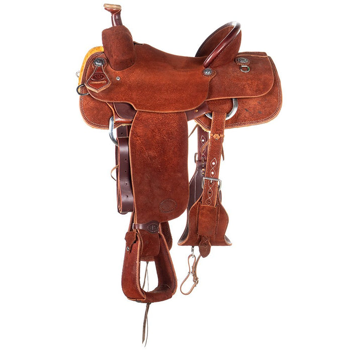 Nrs Competitors NRS Competitor Series Chestnut Roughout with a Pencil Roll Team Roper