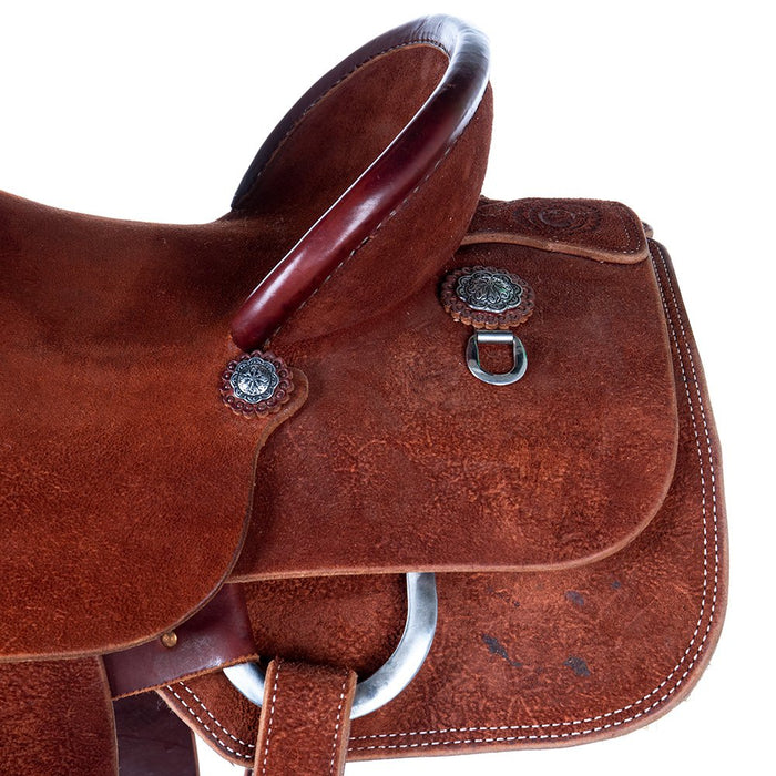Nrs Competitors NRS Competitor Series Chestnut Roughout with a Pencil Roll Team Roper