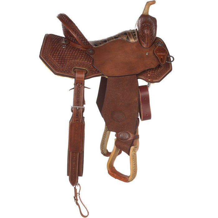 Nrs Competitors NRS Competitor Series Chocolate Half Breed Barrel Racing Saddle