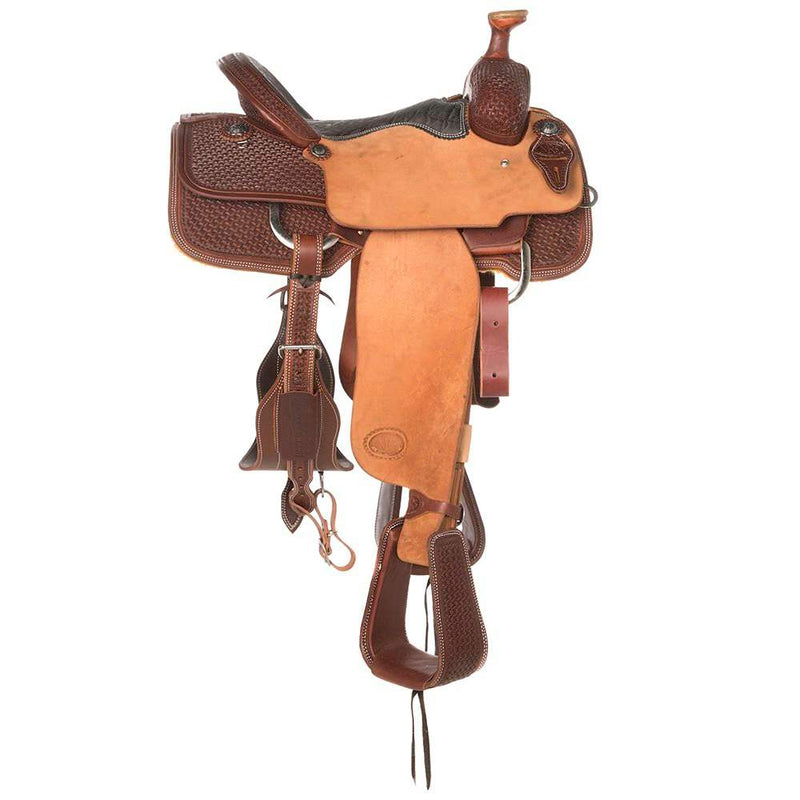 Nrs Competitors Heavy Oil 1/2 Breed Windmill Team Roping Saddle