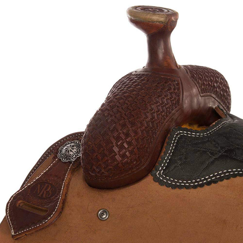 Nrs Competitors Heavy Oil 1/2 Breed Windmill Team Roping Saddle