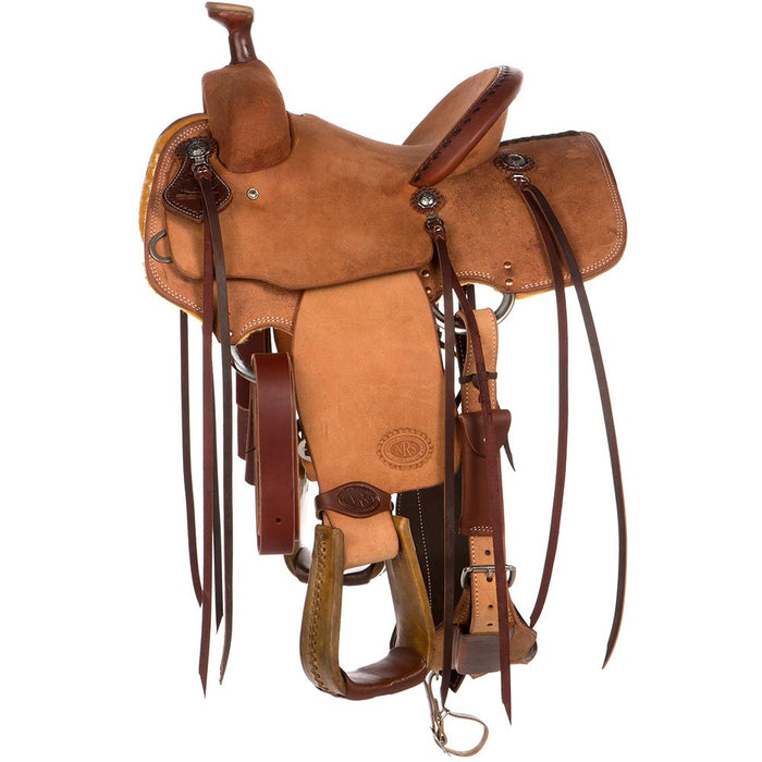 Nrs Competitors Heavy Oil Roughout Youth Team Roping Saddle
