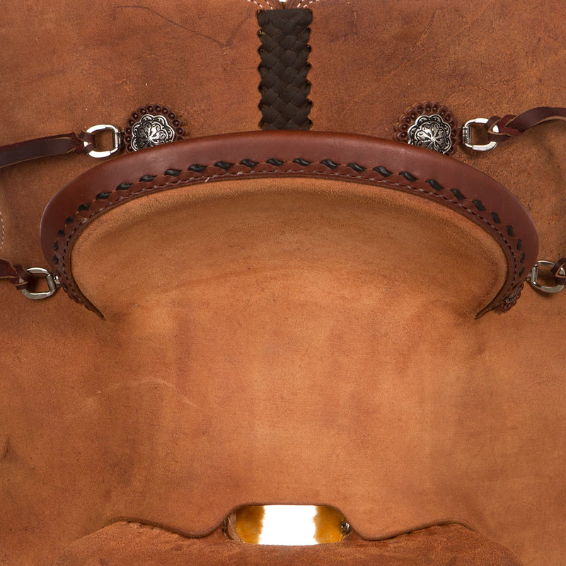 Nrs Competitors Heavy Oil Roughout Youth Team Roping Saddle