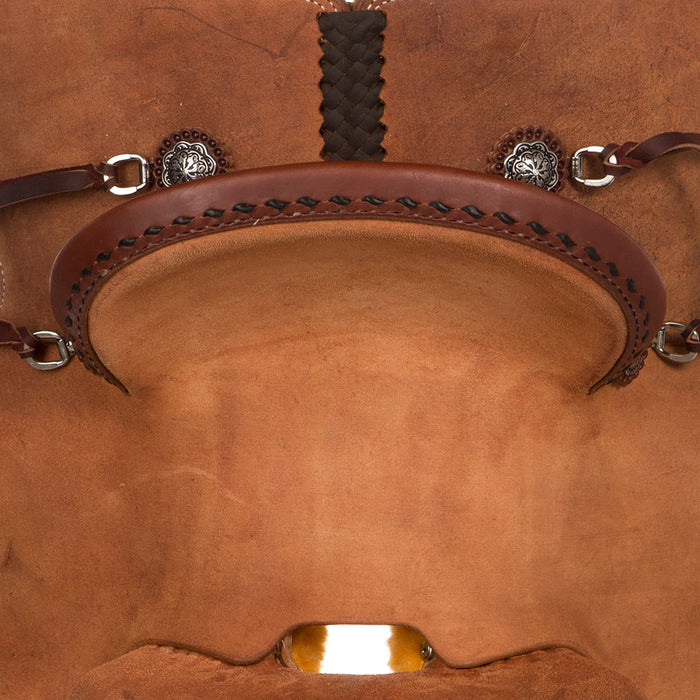 Nrs Competitors Heavy Oil Roughout Youth Team Roping Saddle