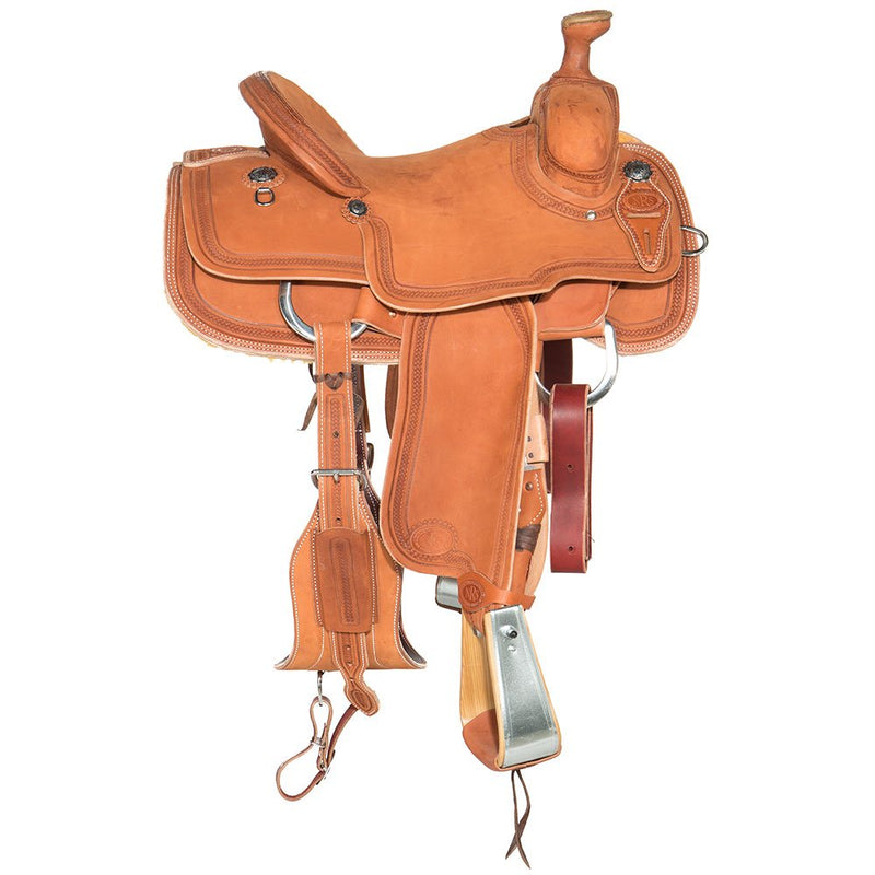 Nrs Competitors Chestnut Team Roper w/ Braid Border