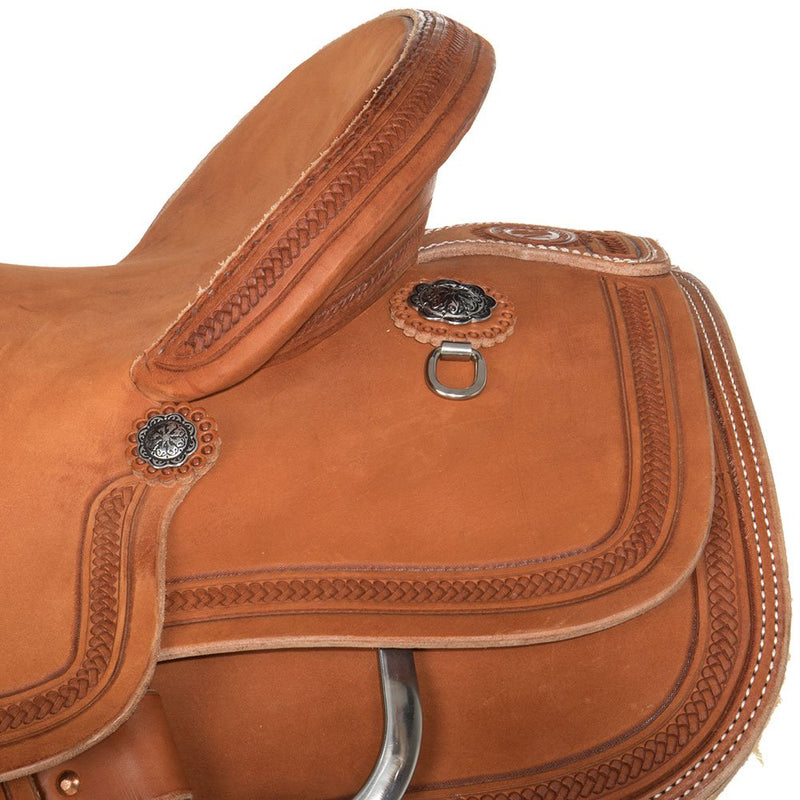Nrs Competitors Chestnut Team Roper w/ Braid Border
