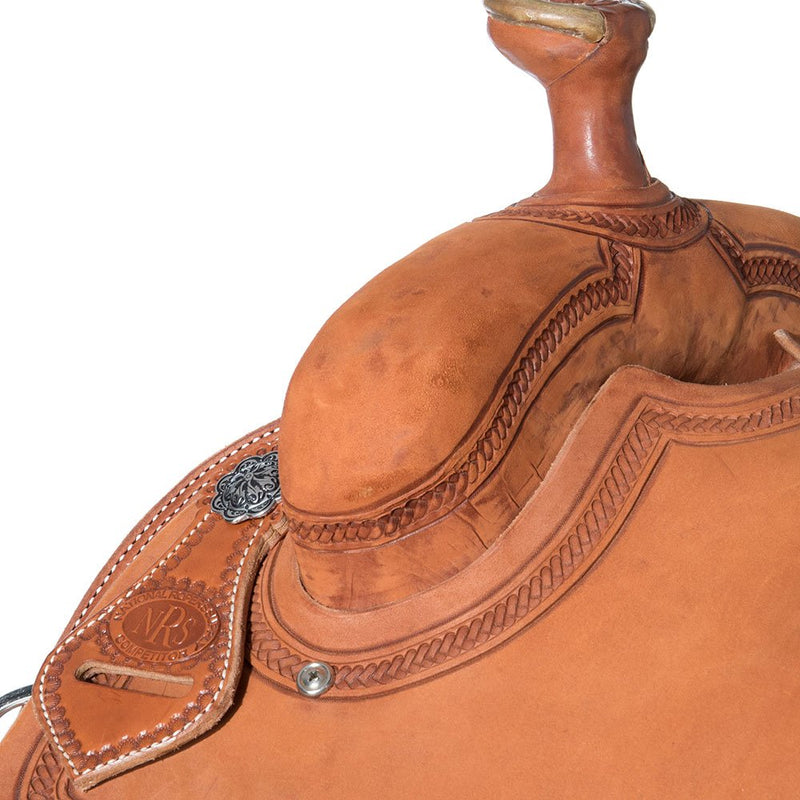 Nrs Competitors Chestnut Team Roper w/ Braid Border