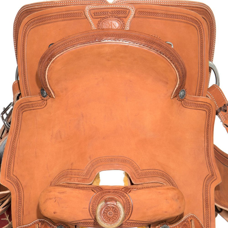 Nrs Competitors Chestnut Team Roper w/ Braid Border